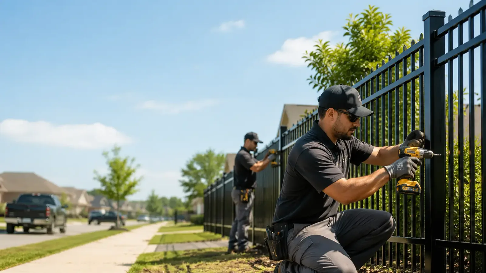 Metal Fence Installation in Saint Catharine, KY